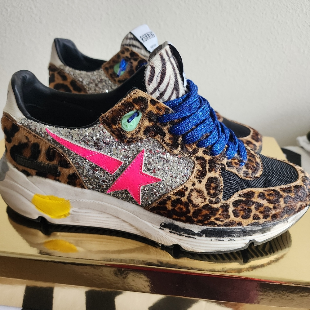 Special edition Golden Goose running trainers Size 40